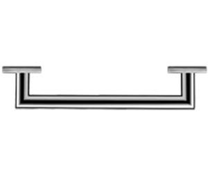 Duravit 99631000 00 Plaza sartén asa 300mm, Cromo