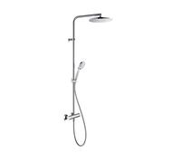 Duravit B.1 Shower System con termostato de ducha, cabezal de ducha 200 mm, d...