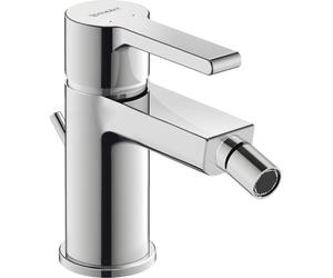 Duravit B.2 Mezclador monomando para bidé, con accesorio de salida, salida fija con rótula, 127mm de proyección, B22400001010