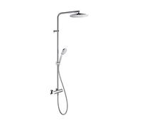 Duravit B.2 Shower System con termostato de ducha, cabezal de ducha 200 mm, d...