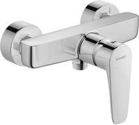 Duravit B14230000010 Montaje de Pared Monomando para Ducha, Cromo