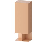 Duravit Balcoon armario semialto, angular, 1 puerta con bisagra a la izquierda, con tecnología tip-on, 360x500x1320mm, BA1302LJHIH0000, Color: Terraccino Estructurado Mate / Terraccino Mate