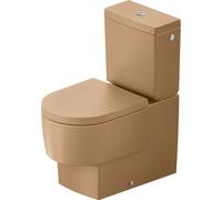 Duravit Balcoon cisternas para combinaciones de inodoros, para cisternas de superficie, sin borde, salida horizontal, 207009AM00, Color: Arcilla terra Mate