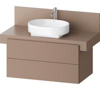 Duravit Balcoon consola mueble bajo lavabo, suspendido, rectangular, tecnología tip-on, 570x1000x534mm, BA50140JFIF0000, Color: penumbra