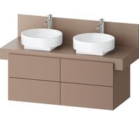 Duravit Balcoon consola mueble bajo lavabo, suspendido, rectangular, tecnología tip-on, 570x1200x534mm, BA50170JFIF0000, Color: penumbra