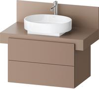 Duravit Balcoon consola mueble bajo lavabo, suspendido, rectangular, tecnología tip-on, 570x800x534mm, BA50130JFIF0000, Color: penumbra
