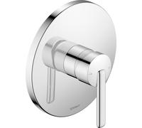 Duravit Balcoon mezclador monomando de ducha, instalación empotrada, 170x172mm, BA4210010010, Color: Cromo alto brillo
