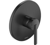 Duravit Balcoon mezclador monomando de ducha, instalación empotrada, 170x172mm, BA4210010046, Color: Negro Mate