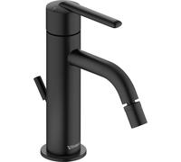 Duravit Balcoon Mezclador monomando para bidé, proyección 172 mm, con desagüe automático, BA2400001046, Color: Negro Mate