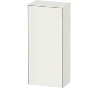 Duravit Blanco Tulipán armario de media altura, anchura 400 x fondo 240mm, 1 tope de puerta apertura basculante izquierda, WT1322L3636, Color: Blanco seda lacado mate