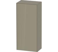 Duravit Blanco Tulipán armario de media altura, anchura 400 x profundidad 240mm, 1 tope de puerta de apertura a la derecha, WT1322RH2H2, Color: Gris piedra alto brillo