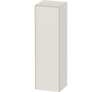 Duravit Blanco Tulipán armario de media altura, anchura 400 x profundidad 360mm, 1 tope de puerta de apertura a la derecha, WT1332R3939, Color: Nórdico Seda blanca laca mate