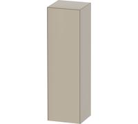 Duravit Blanco Tulipán armario de media altura, anchura 400 x profundidad 360mm, 1 tope de puerta de apertura a la derecha, WT1332R6060, Color: Seda topo laca mate
