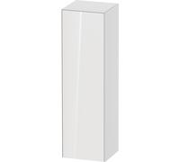 Duravit Blanco Tulipán armario de media altura, anchura 400 x profundidad 360mm, 1 tope de puerta de apertura a la derecha, WT1332R8585, Color: Laca blanca de alto brillo