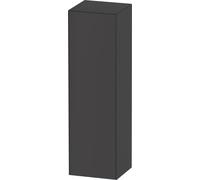 Duravit Blanco Tulipán armario de media altura, anchura 400 x profundidad 360mm, 1 tope de puerta de apertura a la derecha, WT1332R5858, Color: Raso grafito