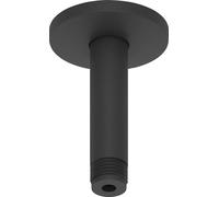 Duravit brazo de ducha techo, 100mm, UV0670041046, Color: Negro Mate