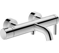 Duravit C.1 grifo de bañera y ducha a pared cromo C15230000010