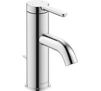 Duravit C.1 mezclador monomando de lavabo S, con desag&uumle automÃ¡tico, proyecciÃ³n de 91mm, C110100010, Color: cromado - C11010001010