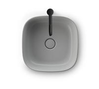 Duravit C.1 Mezclador monomando de lavabo XL, con juego de desagüe, proyección 166mm, C11040001046, Color: Negro Mate