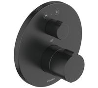 Duravit C.1 Termostato de bañera empotrado, roseta redonda, con desagüe y