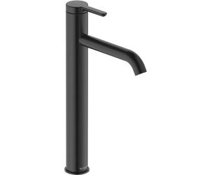Duravit C11010 Grifo de Lavabo, Negro Mate, XL