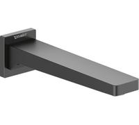 Duravit Caño de bañera Manhattan, proyección 189 mm, MH5240010046, Color: Negro Mate