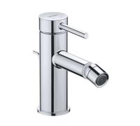Duravit Circle mezclador monomando para bidé, proyección de 128 mm, con desagüe automático, cromo, CE2400001010