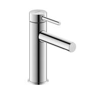 Duravit Circle Mezclador monomando de lavabo M EasyClean, sin juego de desagüe, 117 mm de proyección, cromo, CE1020002010