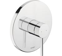 Duravit Circle mezclador monomando de ducha, empotrado, cromo, CE4210010010