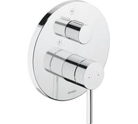 Duravit Circle mezclador monomando de ducha, empotrado, cromo, CE4210012010