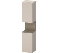 Duravit Collection One armario alto, apertura a la derecha, 400x360x1760mm, nicho roble terra, QA1346R35910000, Color: Topo mate