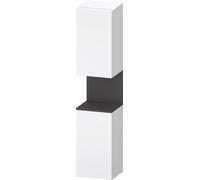 Duravit Collection One armario alto, apertura a la izquierda, 400x360x1760mm, nicho grafito mate, QA1346L49180010, Color: Blanco mate/con iluminaciÃ³n de nicho