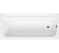 Duravit Collection One bañera, empotrada, 1700x750x480mm, acrílico, 1 respaldo inclinado, blanco, 700612000000000