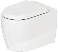 Duravit Collection One inodoro de pie, lavabo, salida: horizontal, 390x600x400mm, sin borde, 2020090000, Color: Blanco