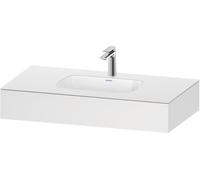 Duravit Collection One lavabo empotrado con consola, 1000x550x170mm, QA4691018180000, Color: Blanco Mate
