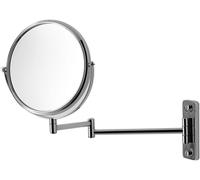 Duravit D-Code espejo cosmético 20x20 cm redondo cromo 0099121000