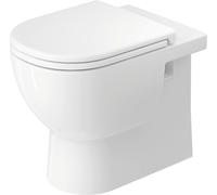 Duravit D-Code inodoro de pie empotrado, lavable, sin borde, 370x570x400mm, blanco brillo intenso, 2037090000
