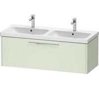 Duravit D-Code Mueble bajo Lavabo, 1 cajón, 1184x460mm, con Tirador, DC4669010HH0000, Color: Verde pálido Mate