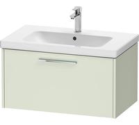 Duravit D-Code Mueble bajo Lavabo, 1 cajón, 784x460mm, con Tirador, DC4667010HH0000, Color: Verde pálido Mate