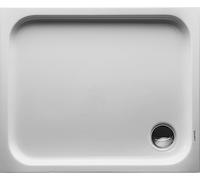 Plato de ducha Duravit D-Code, 900x750mm, rectangular, versión empotrada, 720104000000000, Color: Blanco