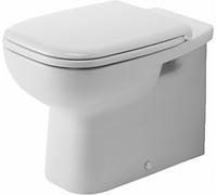 Duravit D-Code taza de inodoro de pie blanco 21150900002