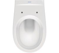 Duravit D-Code inodoro suspendido, cisterna baja, 6 litros, 355x560x385mm, 0184090000, Color: Blanco alto brillo