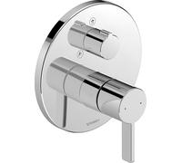 Duravit D-Neo grifo de bañera y ducha empotrado cromo DE4210012010
