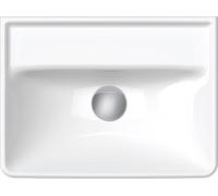 Duravit D-Neo lavabo 44x33.5 cm rectangular clásico blanco 0738450070