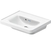 Duravit D-Neo lavabo 50x40 cm rectangular clásico-para mueble blanco brillante 0742500060