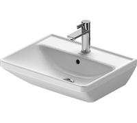 Lavabo Duravit D-Neo, 550x440mm, 1 agujero para grifo, con rebosadero, blanco alto brillo, 2366550000