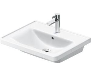 Duravit D-Neo lavabo 60x48 cm rectangular para mueble blanco 2367600060