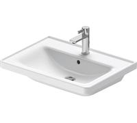 Lavabo Duravit D-Neo, 650x480mm, 1 agujero para grifo, con rebosadero, blanco alto brillo, 2367650000