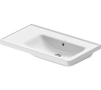Duravit D-Neo lavabo 80x48 cm rectangular para mueble blanco brillante 2370800060