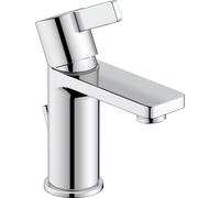 Duravit D-Neo mezclador monomando de lavabo S , proyección 94 mm, con juego de drenaje, DE10100010, DE1010001010
